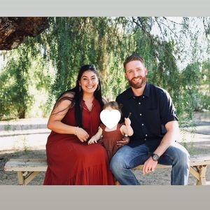 Nine West dress Size Medium Burnt Orange color